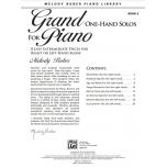 Bober：Grand One-Hand Solos for Piano, Book 6