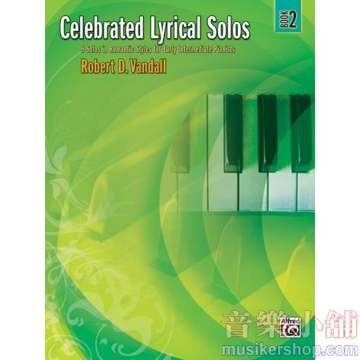 Celebrated Lyrical Solos, Book 2