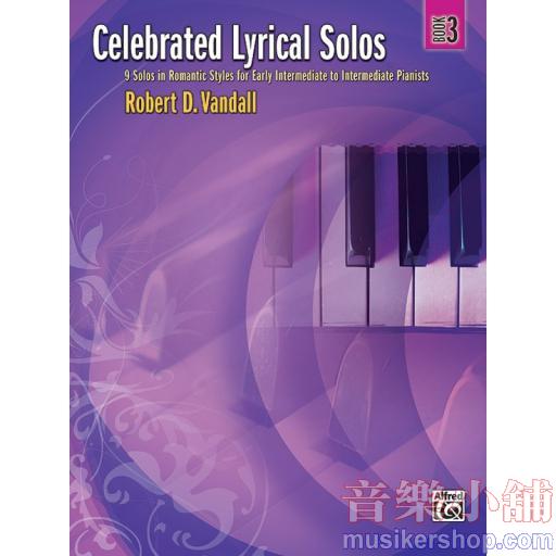 Celebrated Lyrical Solos, Book 3