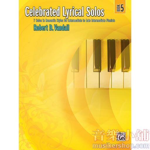 Celebrated Lyrical Solos, Book 5