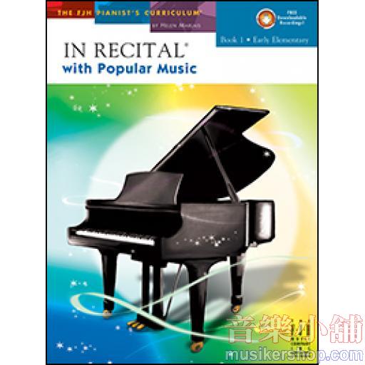 In Recital with Popular Music, Book 1 