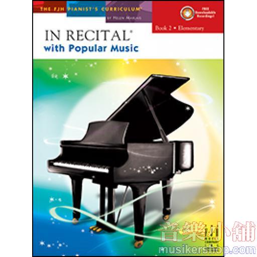 In Recital with Popular Music, Book 2