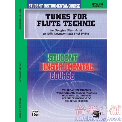 Student Instrumental Course: Tunes for Flute Technic, Level I