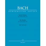 J.S Bach Six Suites for Violoncello solo BWV 1007-1012