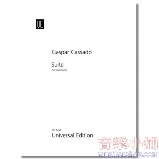 Gaspar Cassadó: Suite for violoncello