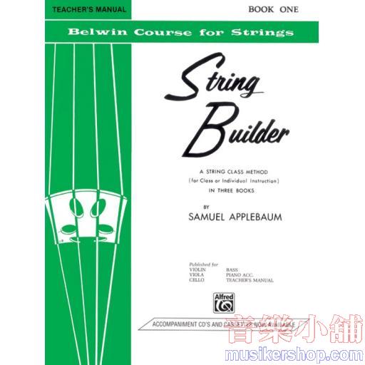 String Builder【Teacher's Manual】Book 1