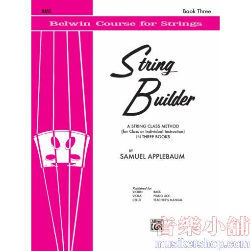 String Builder【Bass】Book 3