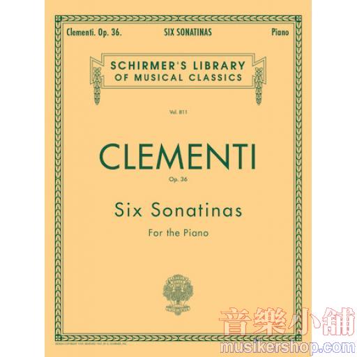 Clementi:6 Sonatinas, Op. 36