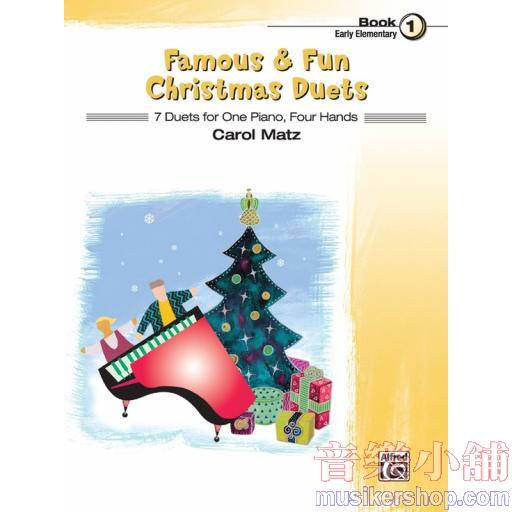 Famous & Fun 【Christmas Duets】 Book 1