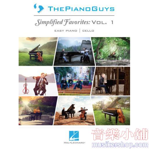 The Piano Guys – Simplified Favorites, Vol. 1 - Easy Piano Arrangements with Optional Cello Parts