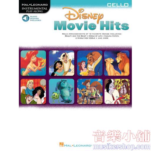 Disney Movie Hits for Cello Play Along with a Full Symphony Orchestra!