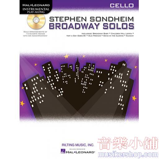 Stephen Sondheim – Broadway Solos for Cello