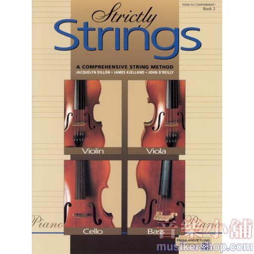 Strictly Strings,Piano Acc. (Instrumental) Book 2