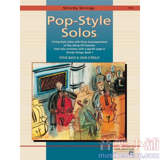 Strictly Strings,Viola Pop-Style Solos