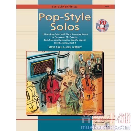 Strictly Strings,Viola Pop-Style Solos +CD