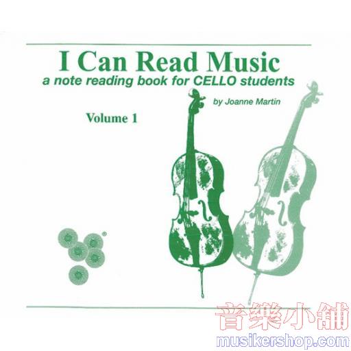 I Can Read Music, Cello, Volume 1