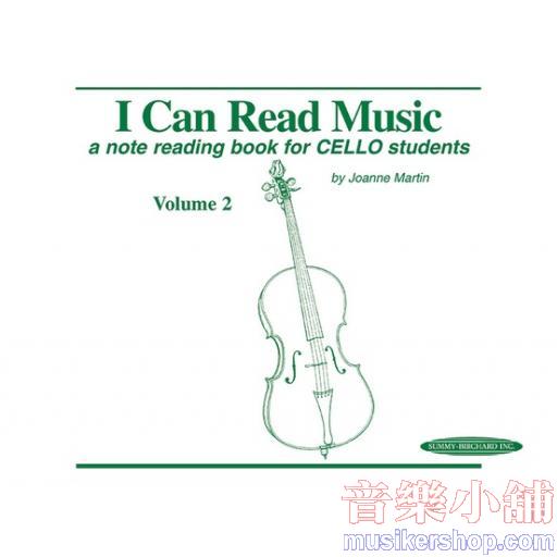 I Can Read Music, Cello, Volume 2