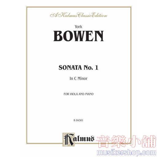 Viola - Bowen：Sonata No. 1 in C Minor