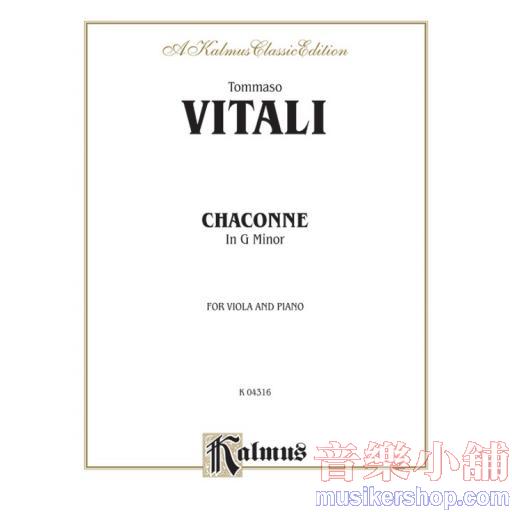 Viola - Vitali：Chaconne in G Minor