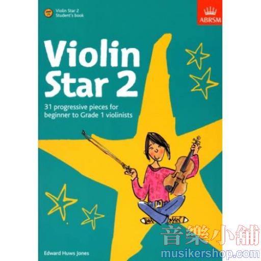 ABRSM：小提琴之星2 學生用書(附CD)