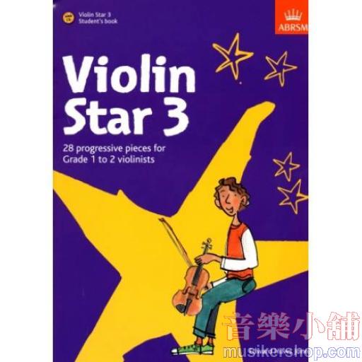 ABRSM：小提琴之星3 學生用書(附CD)