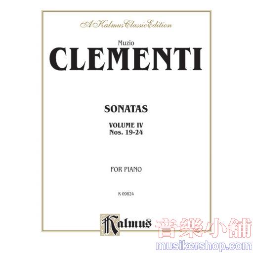 Clementi：Piano Sonatas, Volume IV (Nos. 19-24)