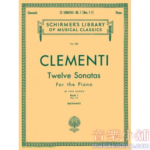 Clementi：12 Sonatas – Book 1