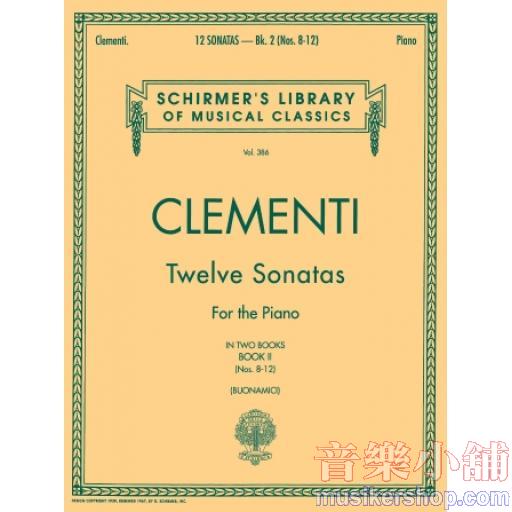 Clementi：12 Sonatas – Book 2