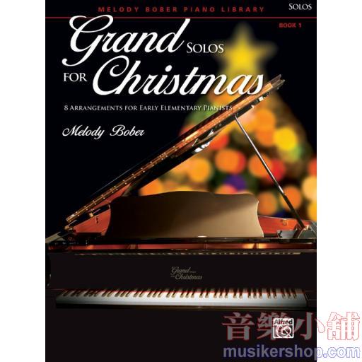 Bober：Grand Solos for Christmas, Book 1