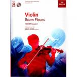 ABRSM：2020-2023 小提琴考試指定曲 第8級 Score, Part & CD