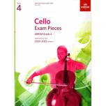 ABRSM：2020-2023 大提琴考曲(Part無伴奏) 第4級