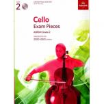 ABRSM：2020-2023 大提琴考曲 第2級 Score, Part & CD