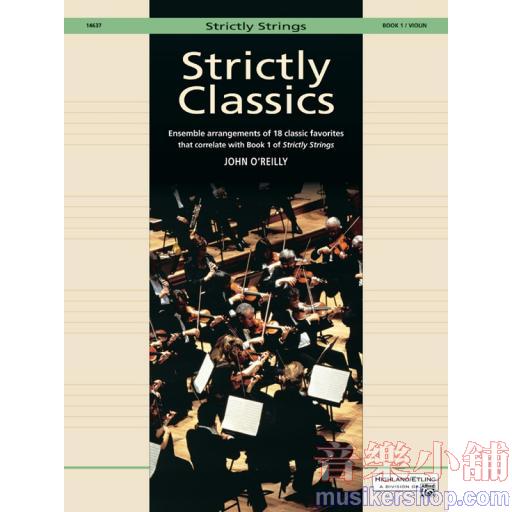 Strictly Classics,Violin Book 1