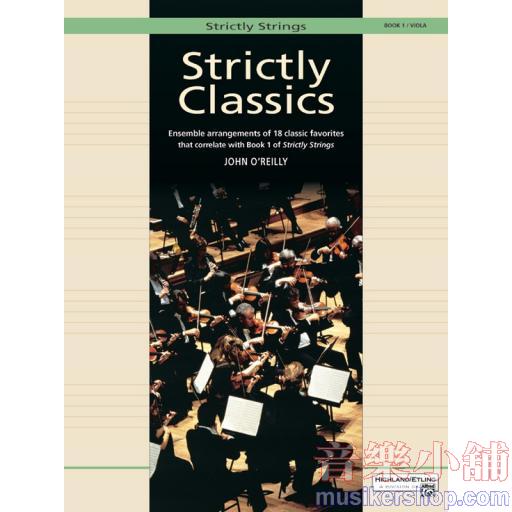 Strictly Classics,Viola Book 1