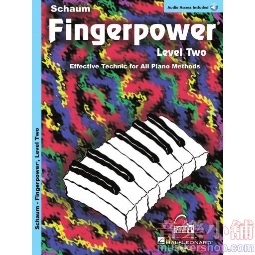 Fingerpower® – Level 2 Book/Online Audio