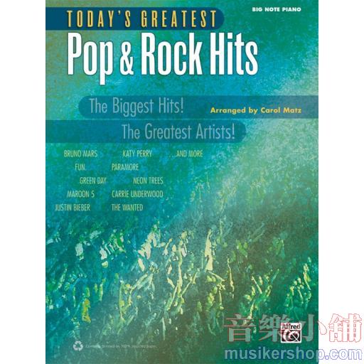Matz：Today's Greatest Pop & Rock Hits(Big Note)