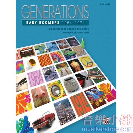 Matz：Generations: Baby Boomers (1964--1974) - Big Note