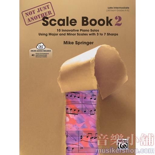 Not Just Another Scale Book, Book 2 with Online Audio