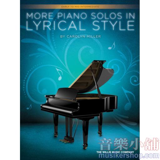 Carolyn Miller - More Piano Solos in Lyrical Style