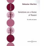 Martinu：Variations On Theme Of Rossini - CELLO & p...