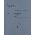 亨樂小提- Ysaye Six Sonatas op. 27