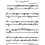 小熊版鋼琴 Mozart：Fantasy for Piano in D minor K. 397 (385g)