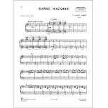 Saint-Saens：Danse Macabre Poeme Symphonique Opus 40 Transcription pour deux ianos par l'auteur