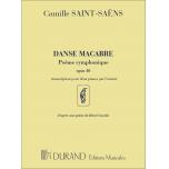 Saint-Saens：Danse Macabre Poeme Symphonique Opus 40 Transcription pour deux ianos par l'auteur