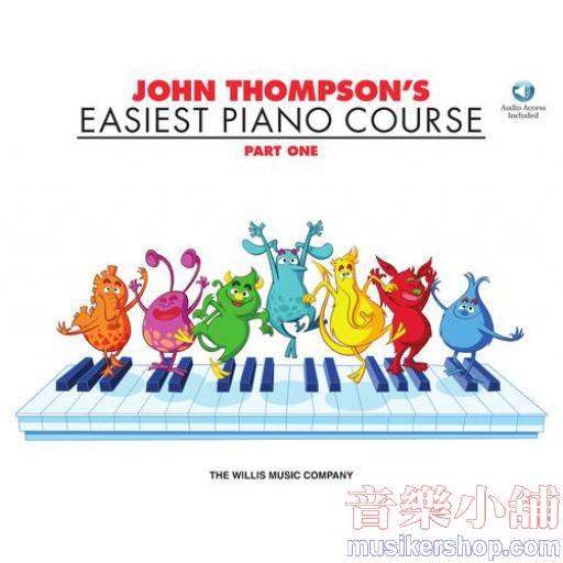 John Thompson's Easiest Piano Course – Part 1 – Book/Audio