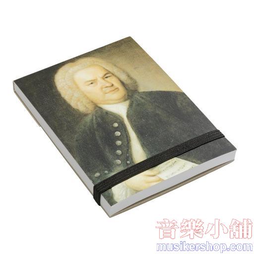 禮品 音樂家口袋型筆記本-Bach