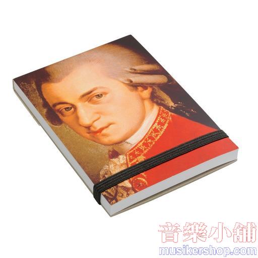 禮品 音樂家口袋型筆記本-Mozart