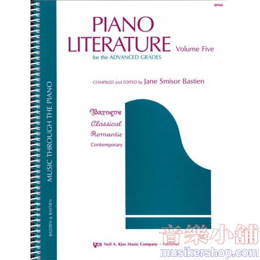 Piano Literature, Volume 5