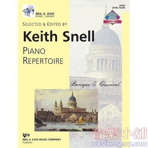 Piano Repertoire: Baroque/Classical Level 4