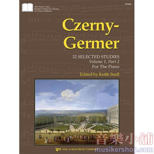 CZERNY-GERMER:32 SELECTED STUDIEST, VOL 1, PART 2
